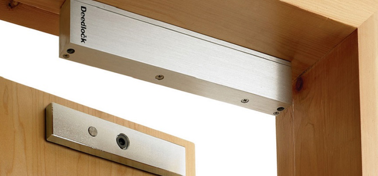 Magnetic lock installation Country Club